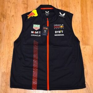 Castore Oracle Red Bull Racing Hybrid‎ Gilet F1 Vest Night Sky Mens 3XL NEW